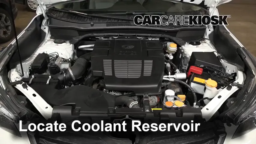 2019 Subaru Forester Premium 2.5L 4 Cyl. Coolant (Antifreeze) Flush Coolant